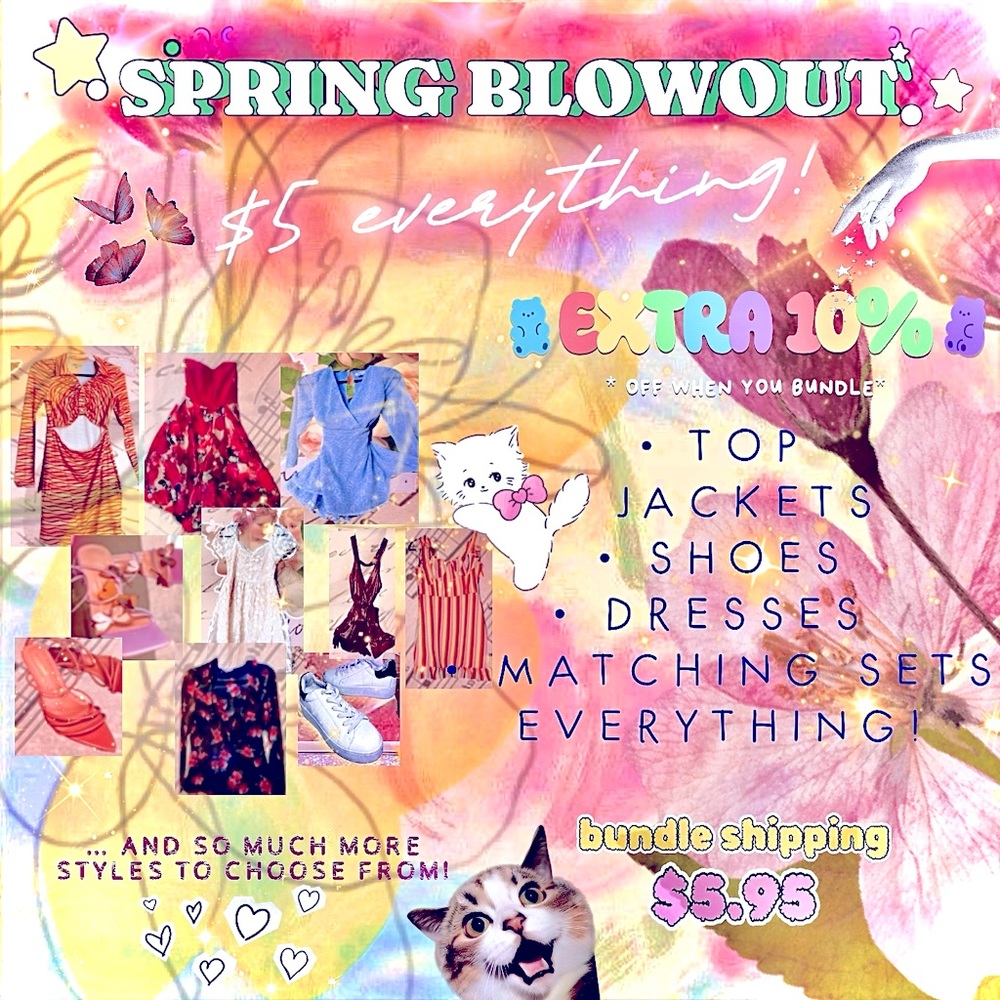 ✨🔥 $5 BLOWOUT SALE - EVERYTHING IN MY CLOSET 🔥✨